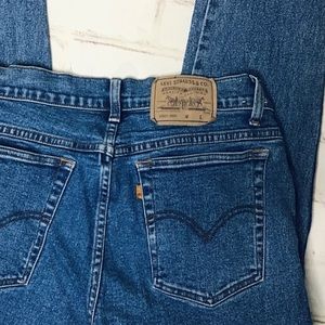 Levi’s Vintage 1991 HTF orange tab “R” label blue denim jeans size 14 Mexium